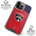NHL Florida Panthers Jersey iPhone 16 Pro Clear Case